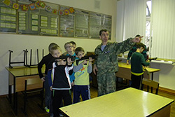 Мастер класс по стрельбе из лазерного оружия в г. Жуковский.