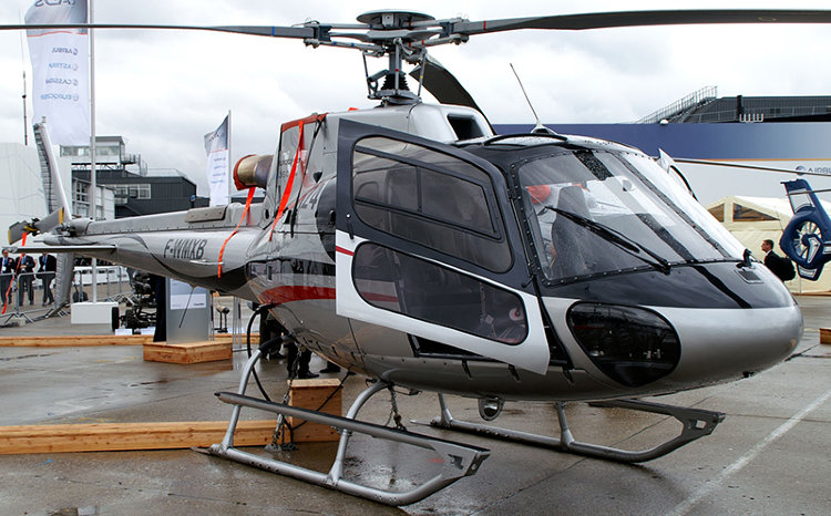 Полёт на вертолёте  Airbus Helicopters AS350 B3