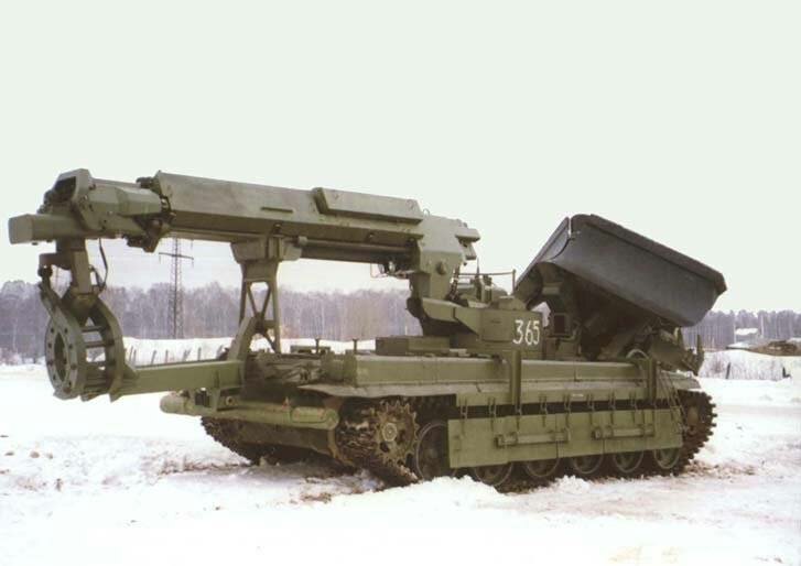 Окопная машина армейская